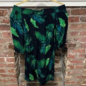 Old Navy tropical print mini dress